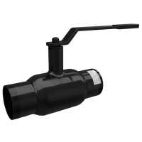 Кран шаровой стандартнопроходной под приварку, серии TL31-W, TAFLINE, DN40 PN40, стальной, с рукояткой