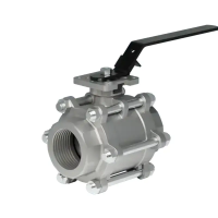 Кран шаровой полнопроходной муфтовый, серии TL32-М, TAFLINE, DN100 PN63