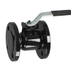 Кран шаровой полнопроходной фланцевый, серии TL33-PTFE, Tafline (Тафлайн), DN20 PN16, чугунный с рукояткой